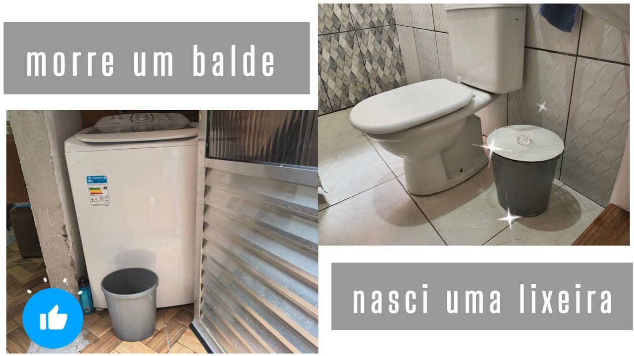 #diy  COMO FAZER UMA LIXEIRA COM TAMPA PARA O @NaniMurielli10182925 