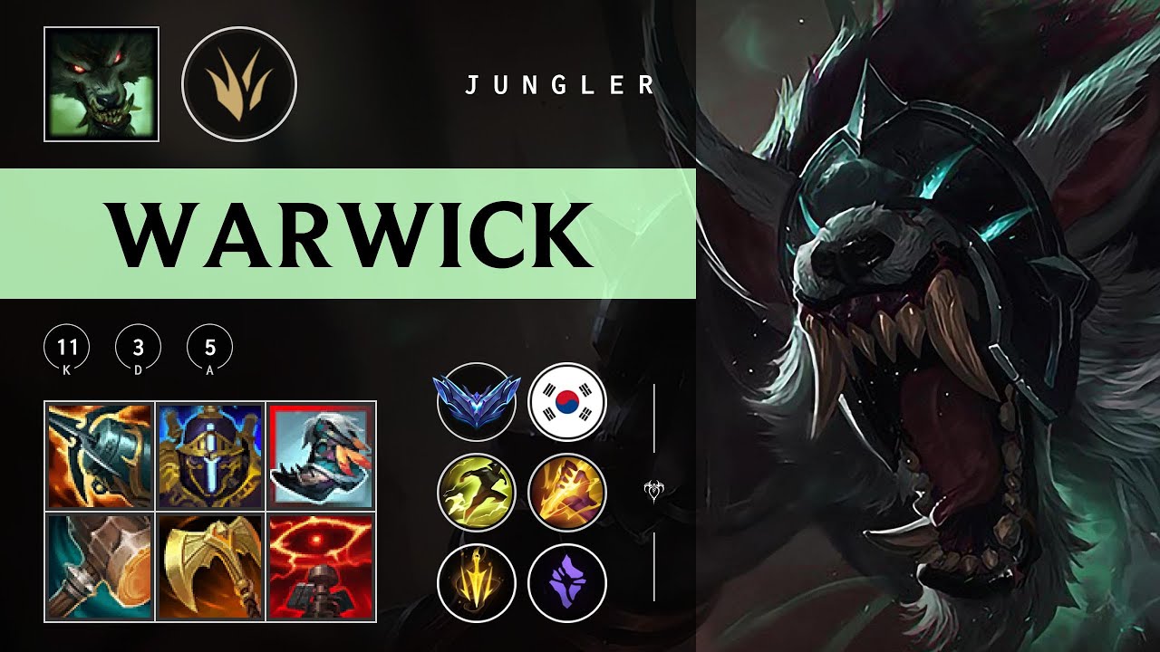 Warwick Jungle vs Kha'Zix - KR Diamond Patch 25.24