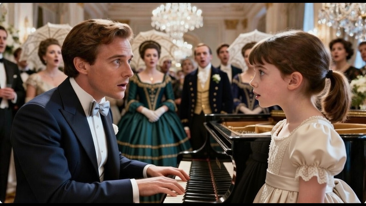 Housekeeper’s Daughter Begs to Sing With a Young Millionaire at His Grand Party...