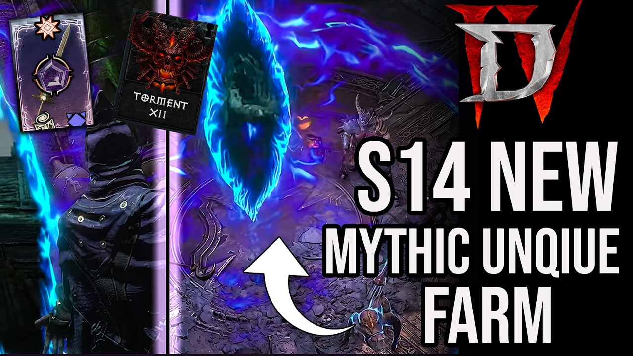 Diablo 4 &mdash; ВНИМАНИЕ! Этот НОВЫЙ фарм мификов ПРОСТО БЕЗУМИЕ! (Гайд по Палатам смертельного звона)...