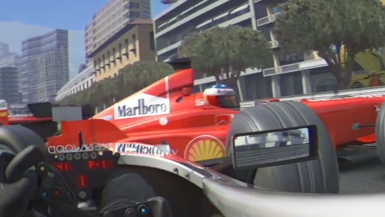 Michael Schumacher vs Mika Häkkinen | Ferrari F300 vs McLaren-Mercedes MP4/13 | F1 1998 in Monaco