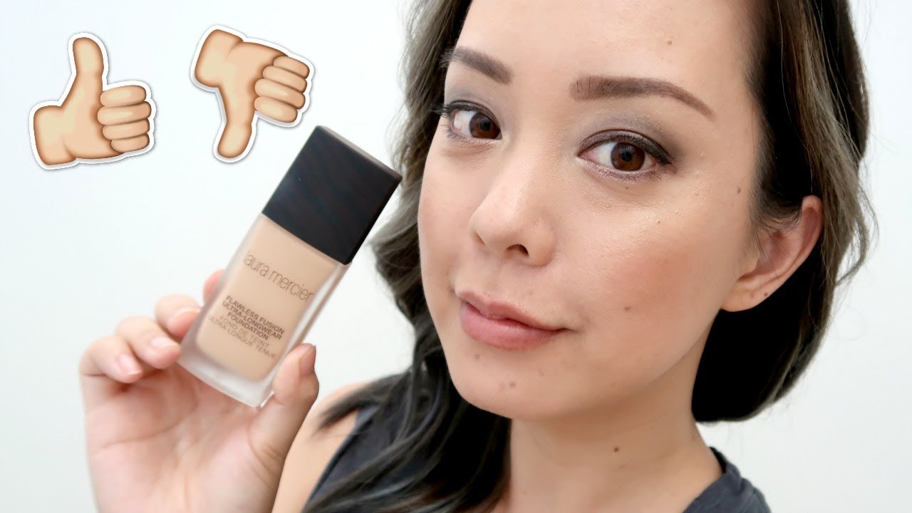 LONGWEAR FOUNDATION MAKEUP REVIEW 2017 |  LAURA MERCIER FLAWLESS FUSION ULTRA-LONGWEAR FOUNDATION