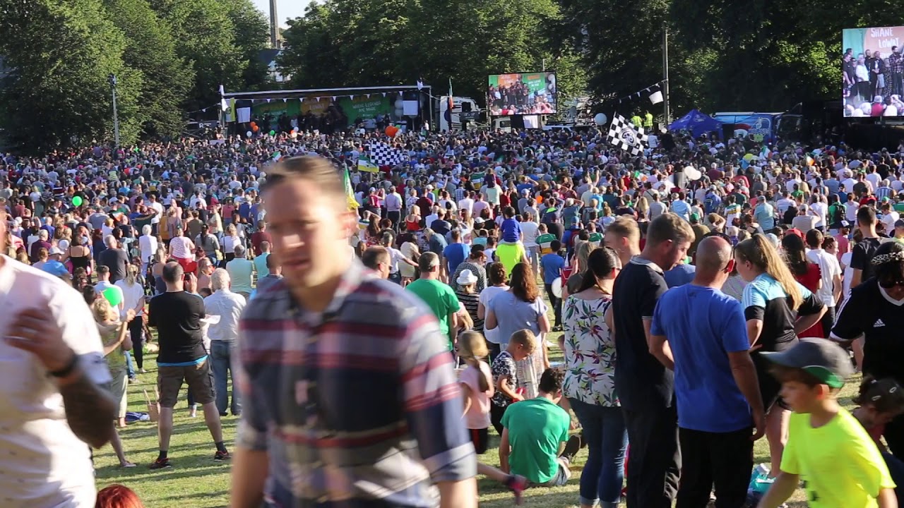'Offaly Rover' with Shane Lowry and friends at historic homecoming to Clara after The Open win