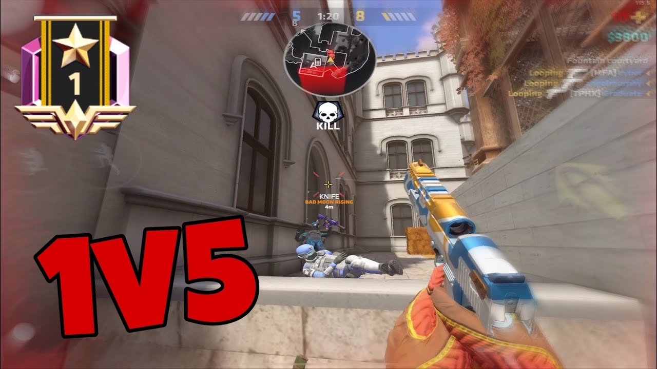 Critical Ops Ranked but CAN I CLUTCH A 1V5?!