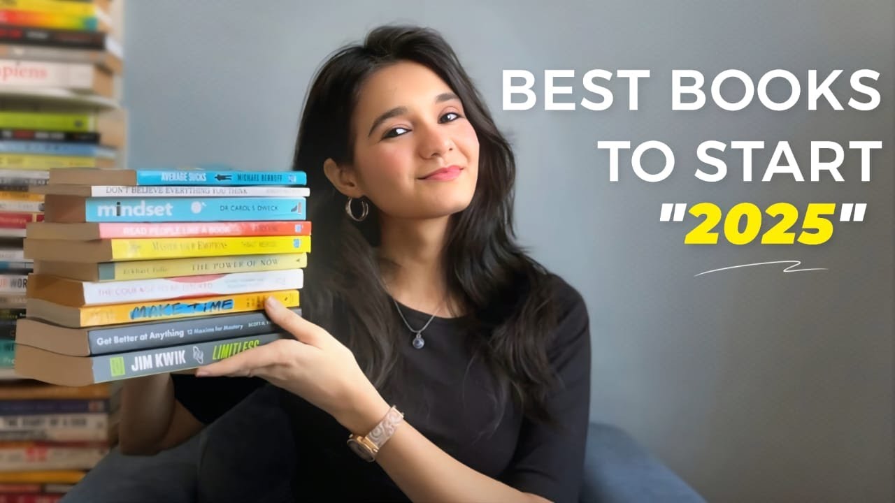15 Must Read Books before 2025 for Beginners, Intermediate & Advance | Drishti Sharma