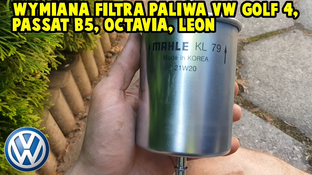 Jak wymienić filtr paliwa w VW Golf 4 Passat B5 Octavia