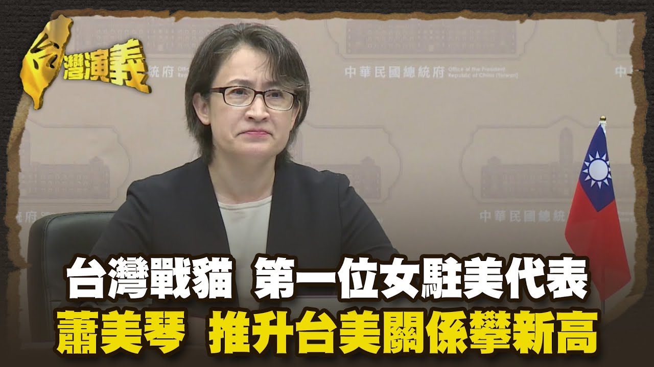 台灣戰貓 蕭美琴外交長才 帶領台灣躍國際 Part3｜台灣演義 Taiwan History