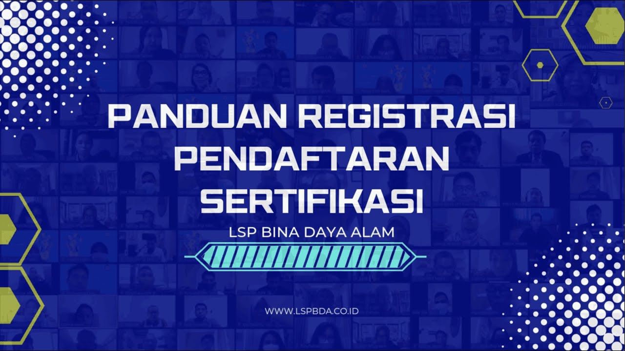 Panduan Pendaftaran (REGISTRASI) | Form APL 01 | Form APL 02 | TUK | LSP BINA DAYA ALAM
