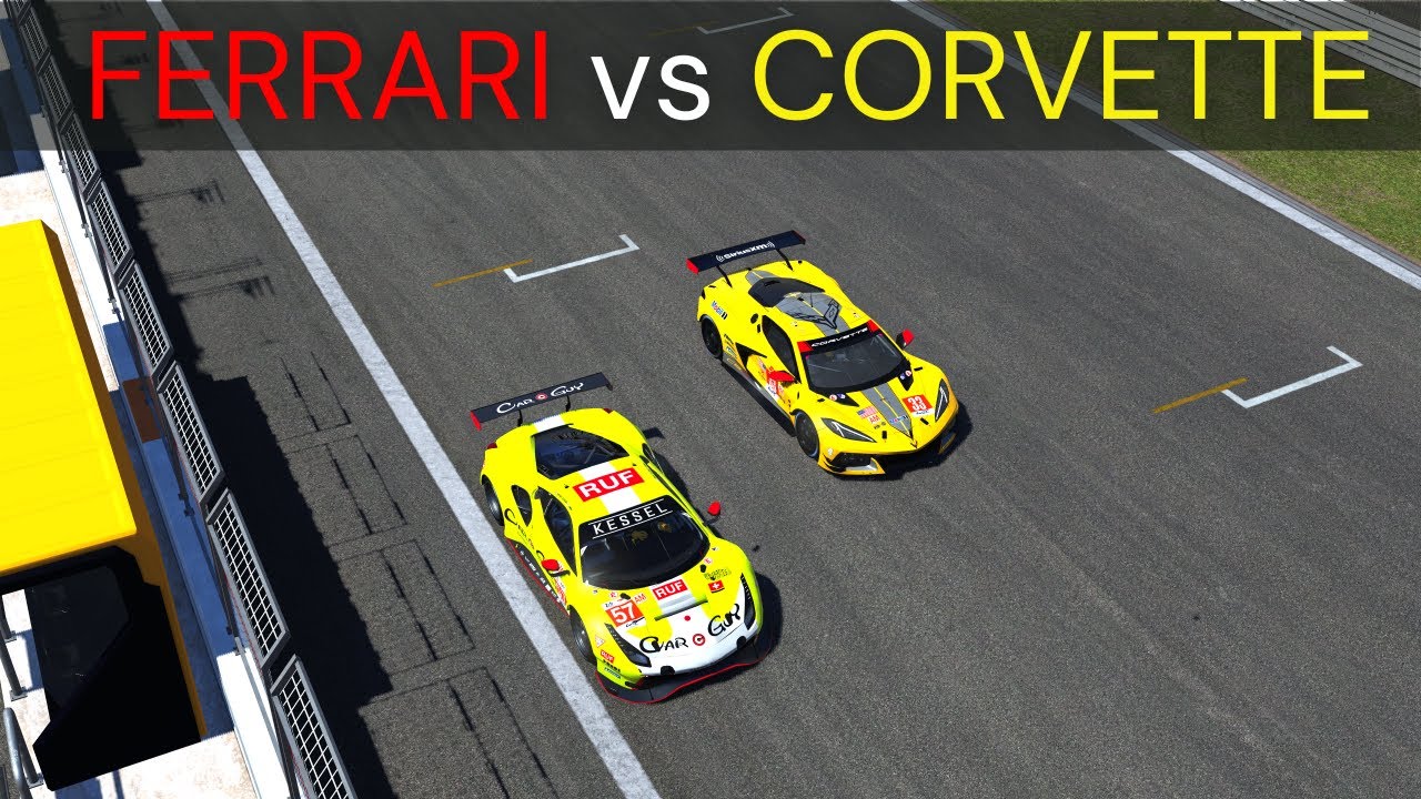 Corvette vs Ferrari GTE Battle @ Fuji! | Le Mans Ultimate