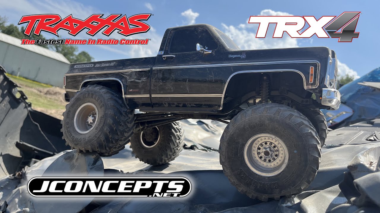 Traxxas TRX-4 High Trail Edition + JConcepts Ranger 2.2 Tires = Classic Monster Truck Vibes