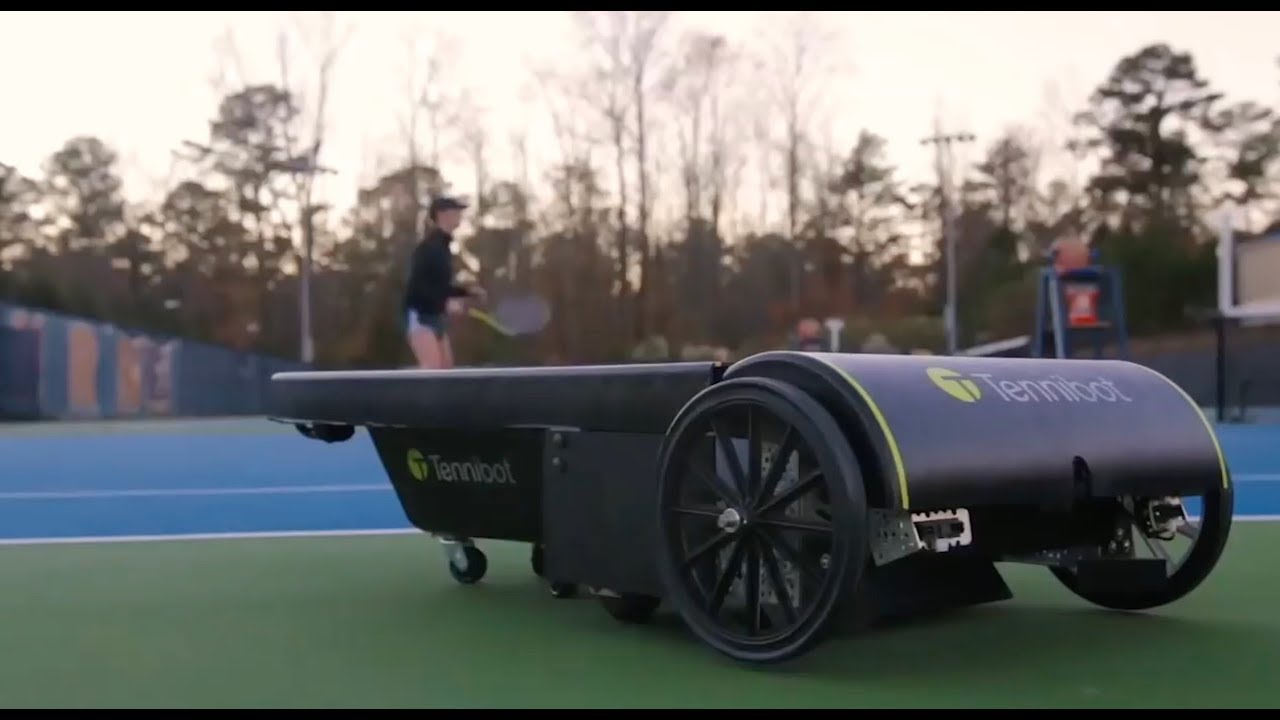 TenniBot autonomous tennis ball collector