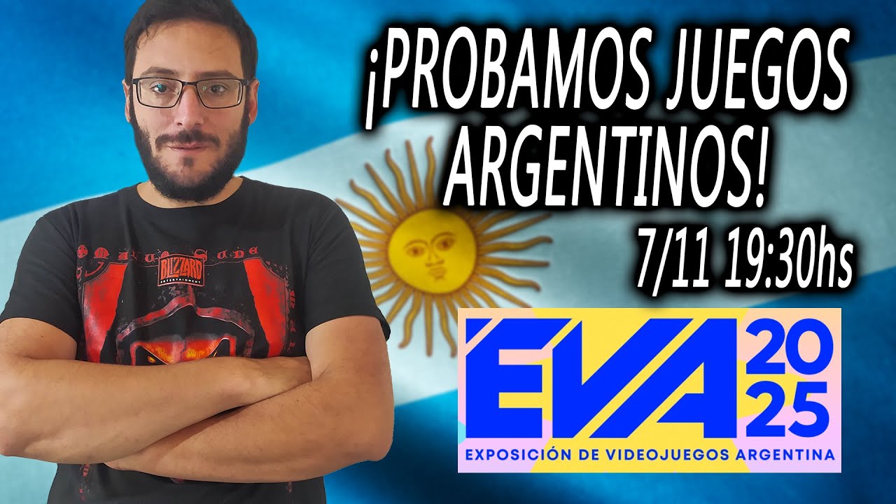 Probando VIDEOJUEGOS ARGENTINOS en vivo