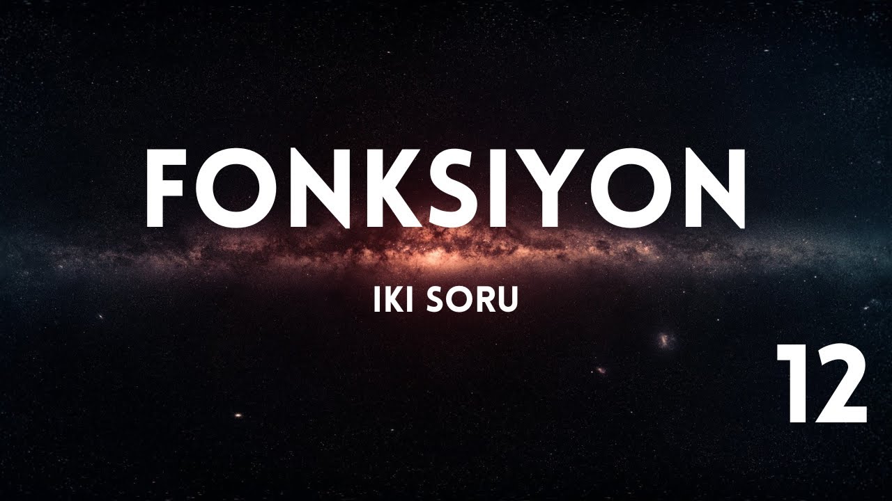 Fonksiyon, iki farklı yorum sorusu. AYT Matematik (12)