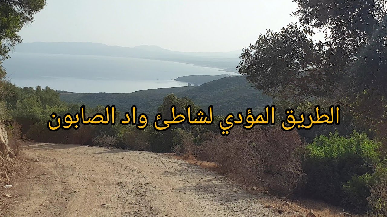 الطريق المؤدي لشاطئ واد الصابون