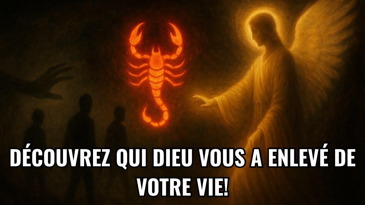 Scorpion ♏ Vous comprendrez pourquoi Dieu vous a éloigné de certaines personnes…
