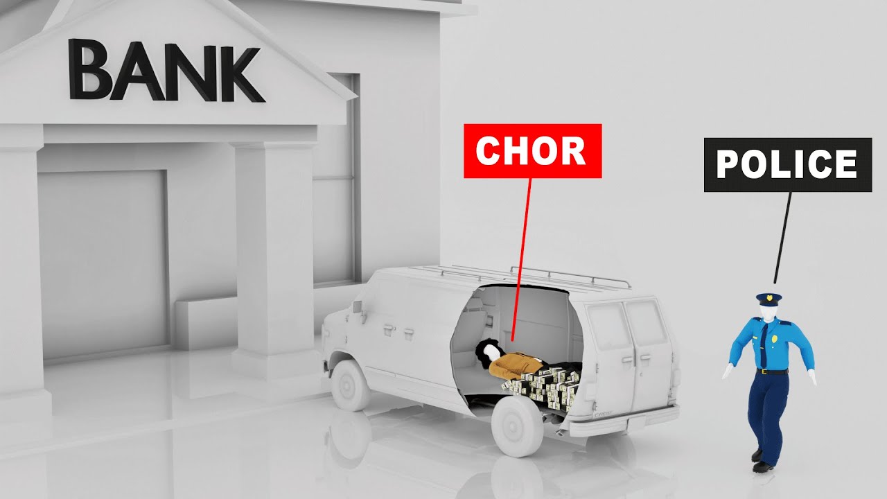 How 1 Man  Robbed 19 Banks ( 3D Animated )