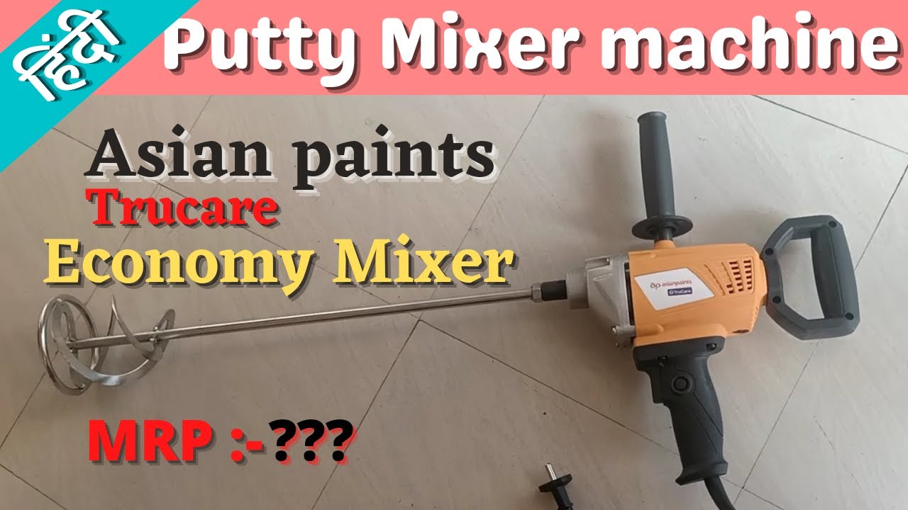 Asian Economy Mixer putty machine | WallPutty Mixer Machine | TruCare Economy Mixer | paint  Machine