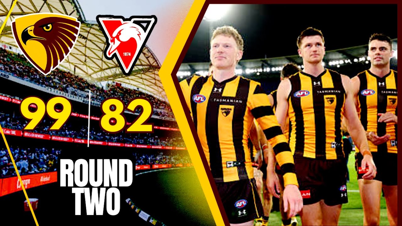 Hawks Chase Down Swans In Character Building Win! | AFL Round 2 Review