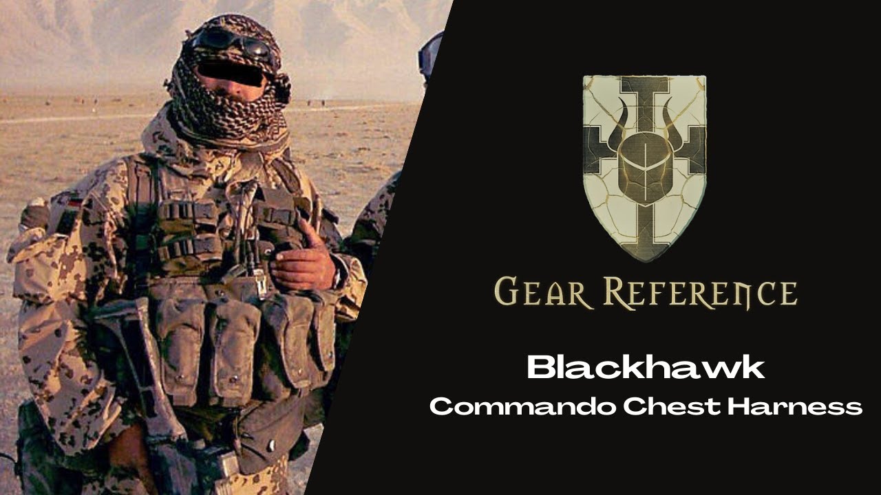 🇺🇸 Blackhawk | Commando Chest Recon Harness | Eines der wohl beliebtesten GWOT Chest Rigs.
