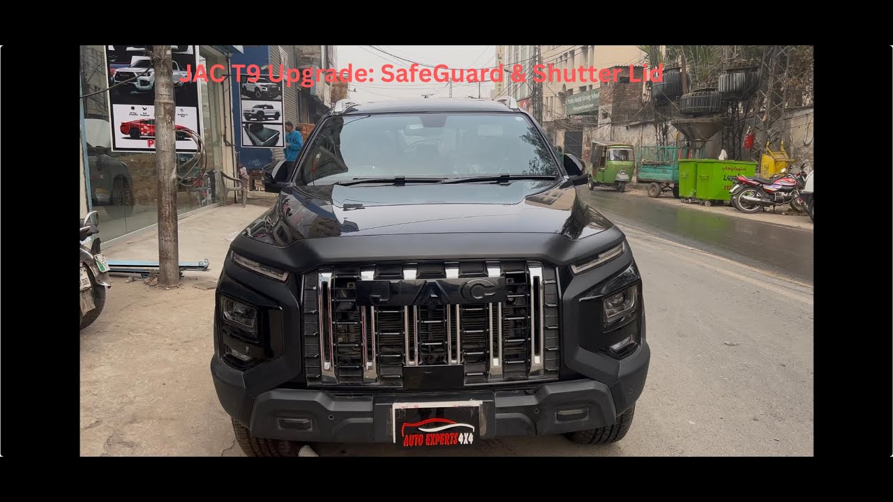 JAC T9 safe guard and shutter lid at auto experts 4x4
