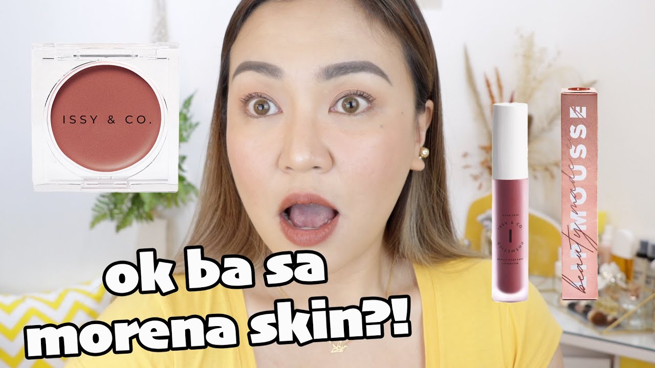 OMG!!NEW SHADES NG ISSY & CO CREME BLUSH AND LIP MOUSSE!