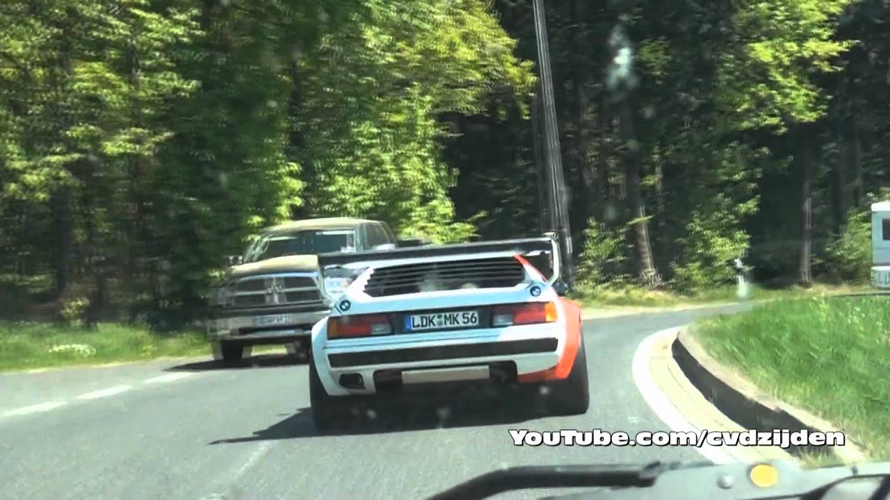 Chasing BMW M1 Procar on the road @ Nurburgring