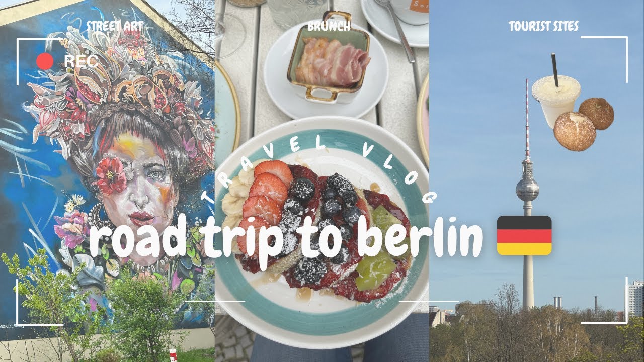 life of amakss #45: road trip to berlin with my friends 🇩🇪 + berlin wall + holocaust memorial