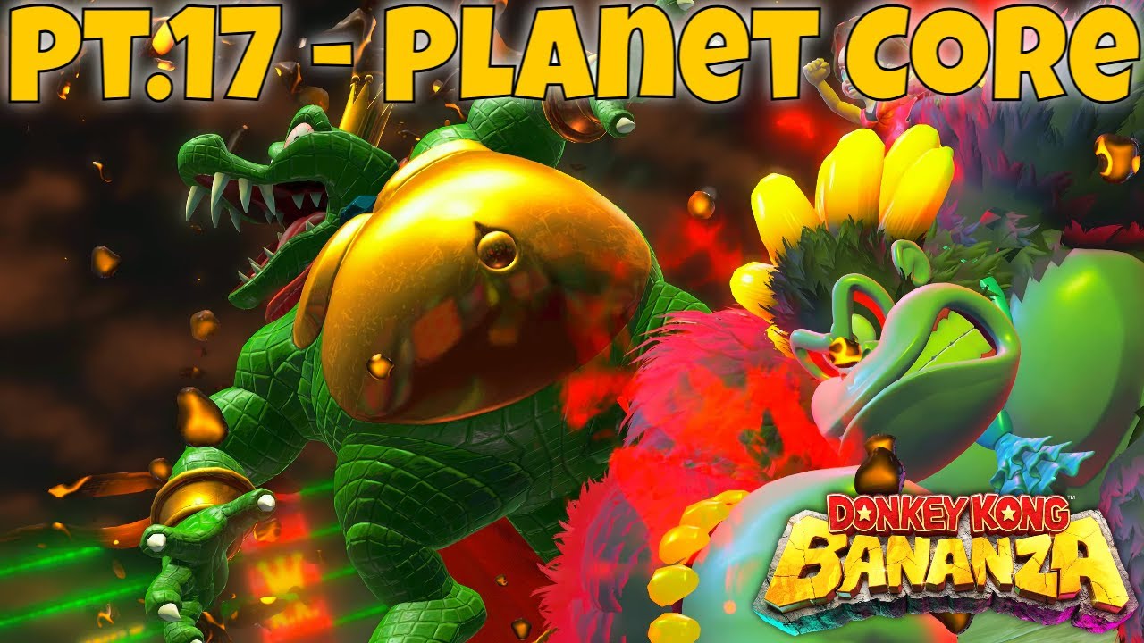 Donkey Kong Bananza (NS2) - Pt. 17 - Planet Core (4K)