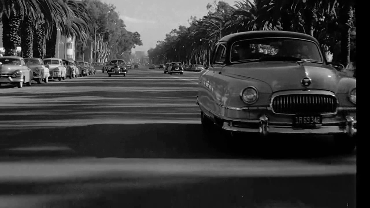 Driving through the San Fernando Valley, late 1940s