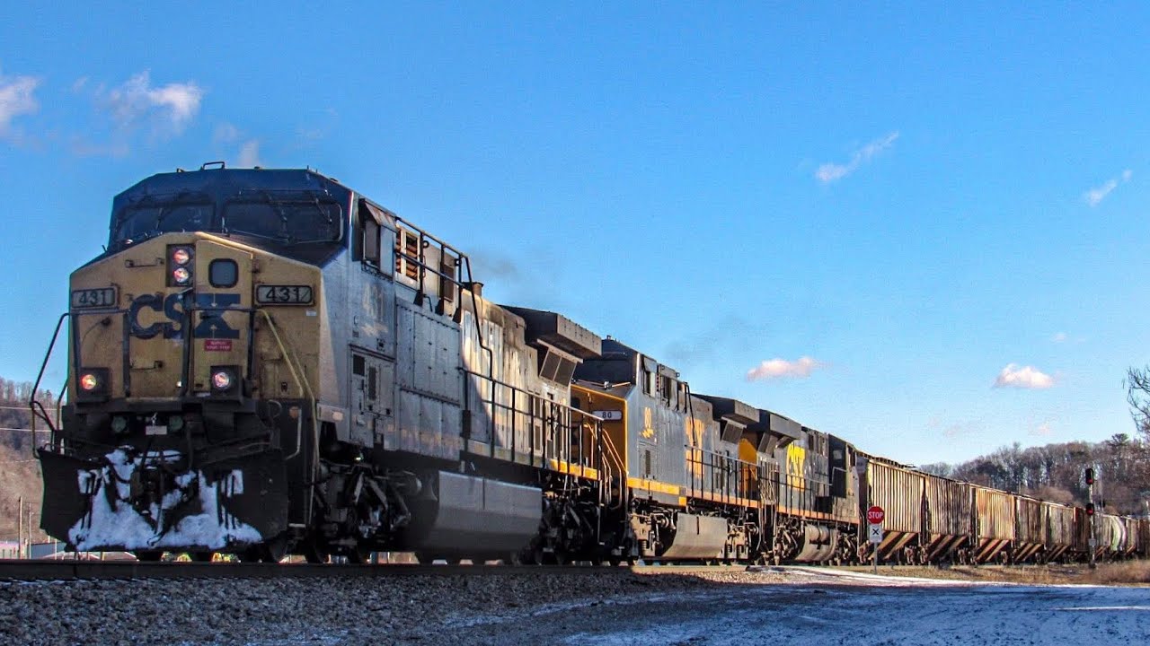 Chasing G289 With A Hot Consist From The Big Sandy Onto The Blue Ridge ClinchField!! Feb 6th, 2026￼