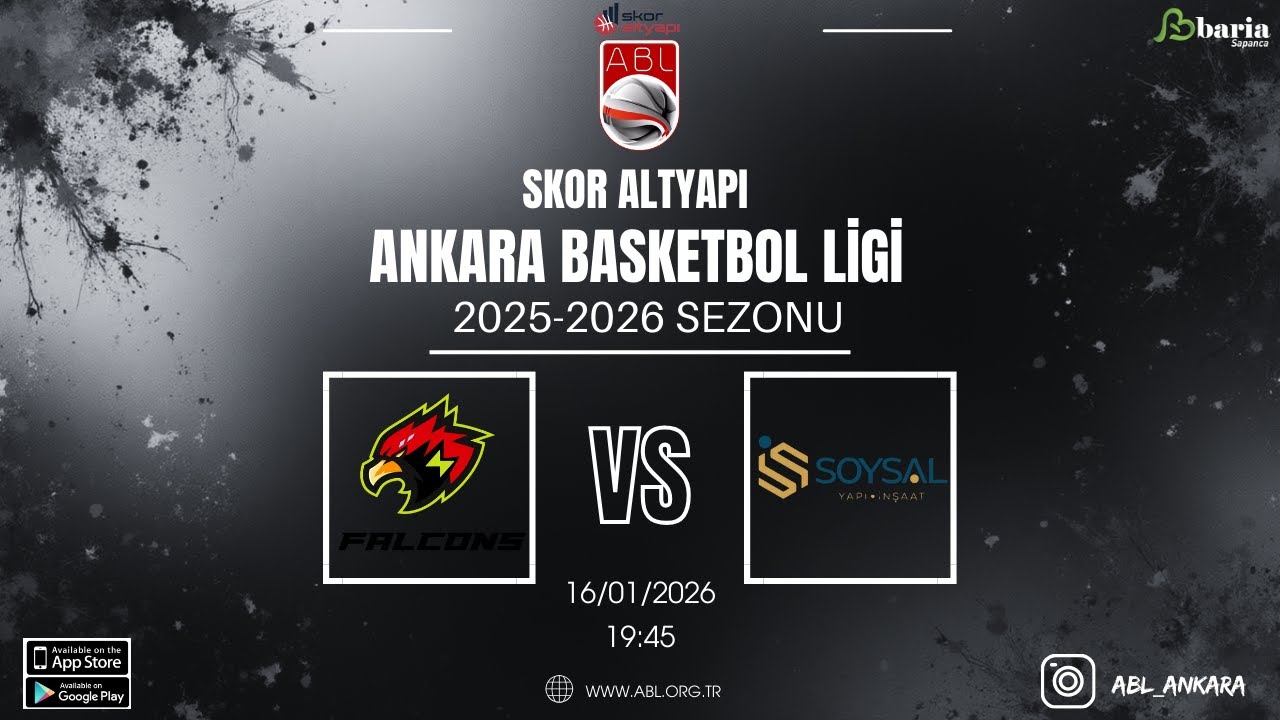 ABL l Falcons - Troya Soysal Yapı (16/01/2026 Cuma 