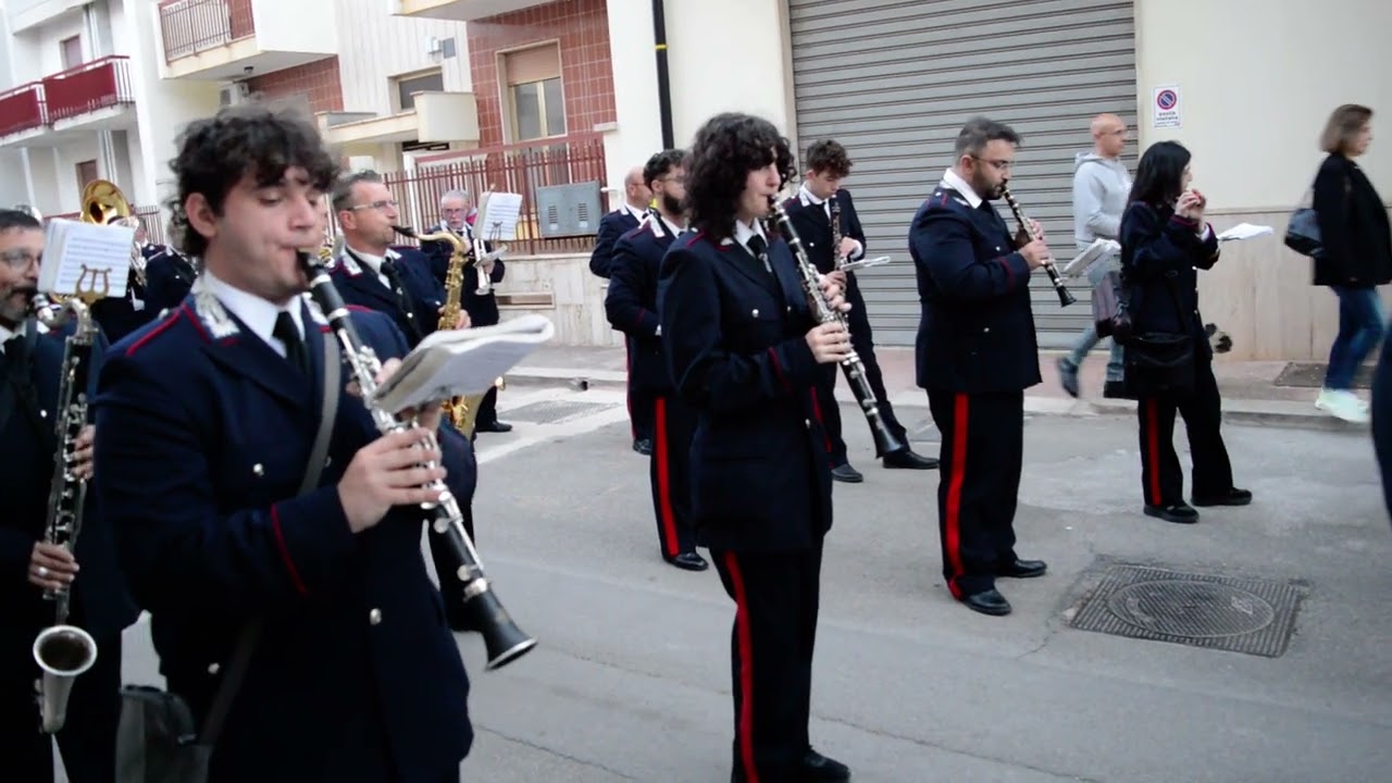 Banda di Noci Chielli - Marcia Gli amici di Minori - San Michele a Sammichele di Bari 12/5/24