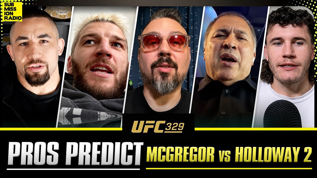БОЙЦЫ ПРОГНОЗИРУЮТ: Conor McGregor против Max Holloway 2 | UFC 329