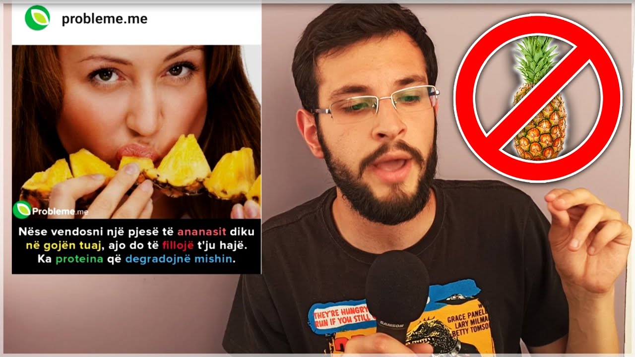 Ananasi Dëmton Rëndë Shëndetin! [Reupload]