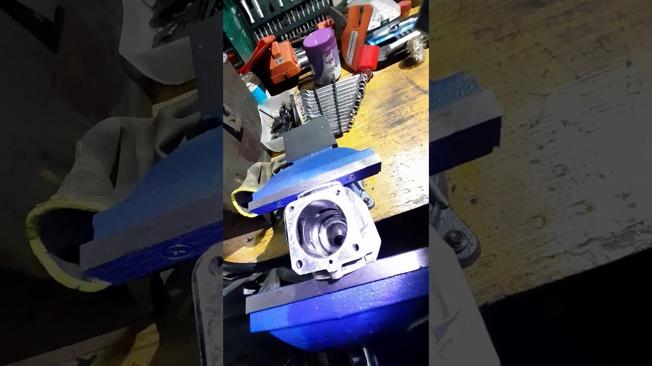 honowanie  ( szlifowanie) cylinder husqvarn242xp
