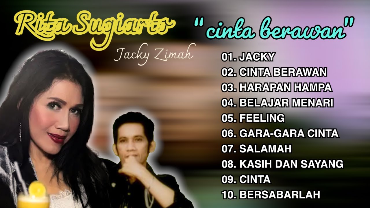 LEGENDA DANGDUT INDONESIA - RITA SUGIARTO & JACKY ZIMAH - CINTA BERAWAN