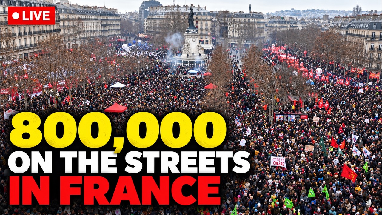 Paris Protest LIVE: France Protests Turn Violent LIVE | Macron Under Pressure LIVE | LIVE FROM PARIS