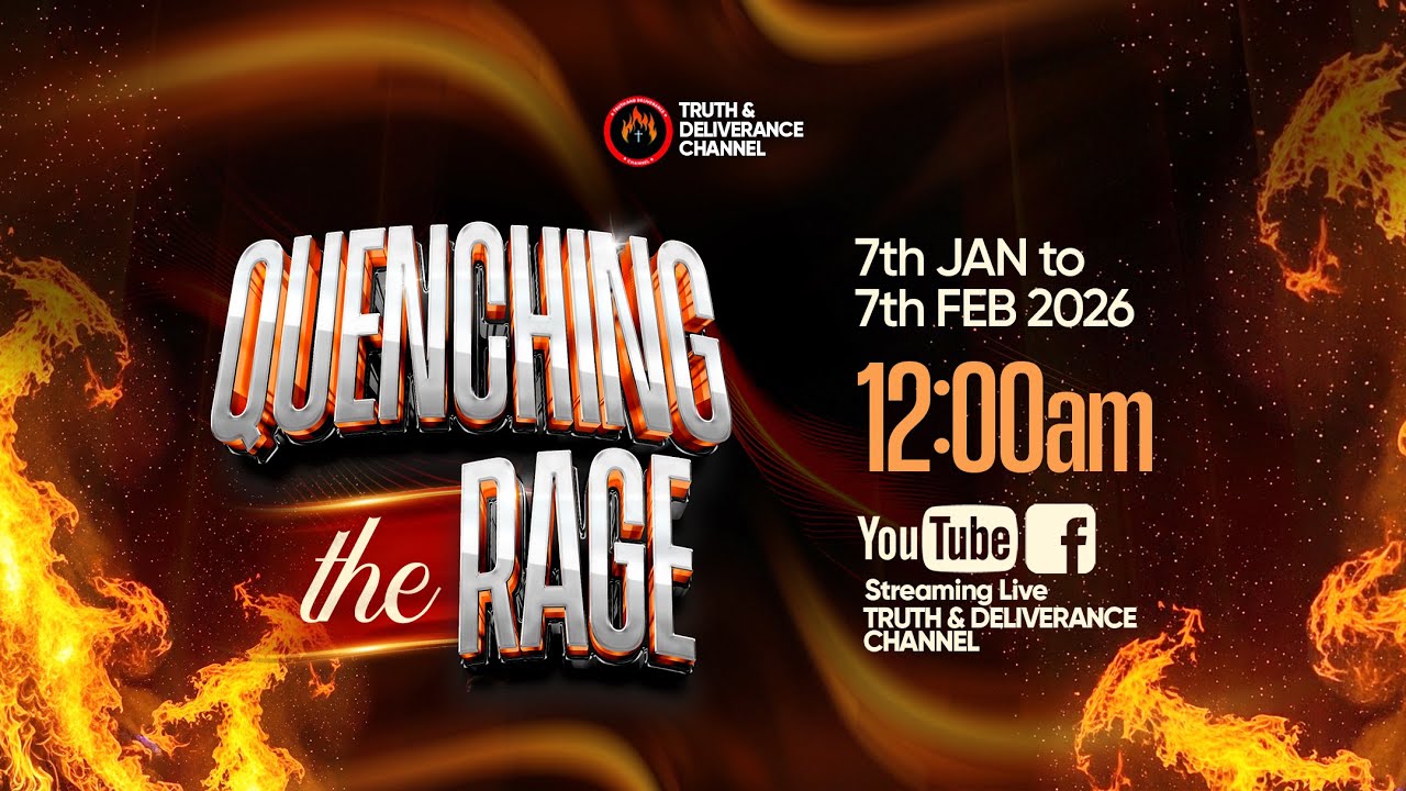 QUENCHING THE RAGE 2026 DAY 13  | 12 MIDNIGHT MFM VIGIL & INTERCESSORY PRAYERS