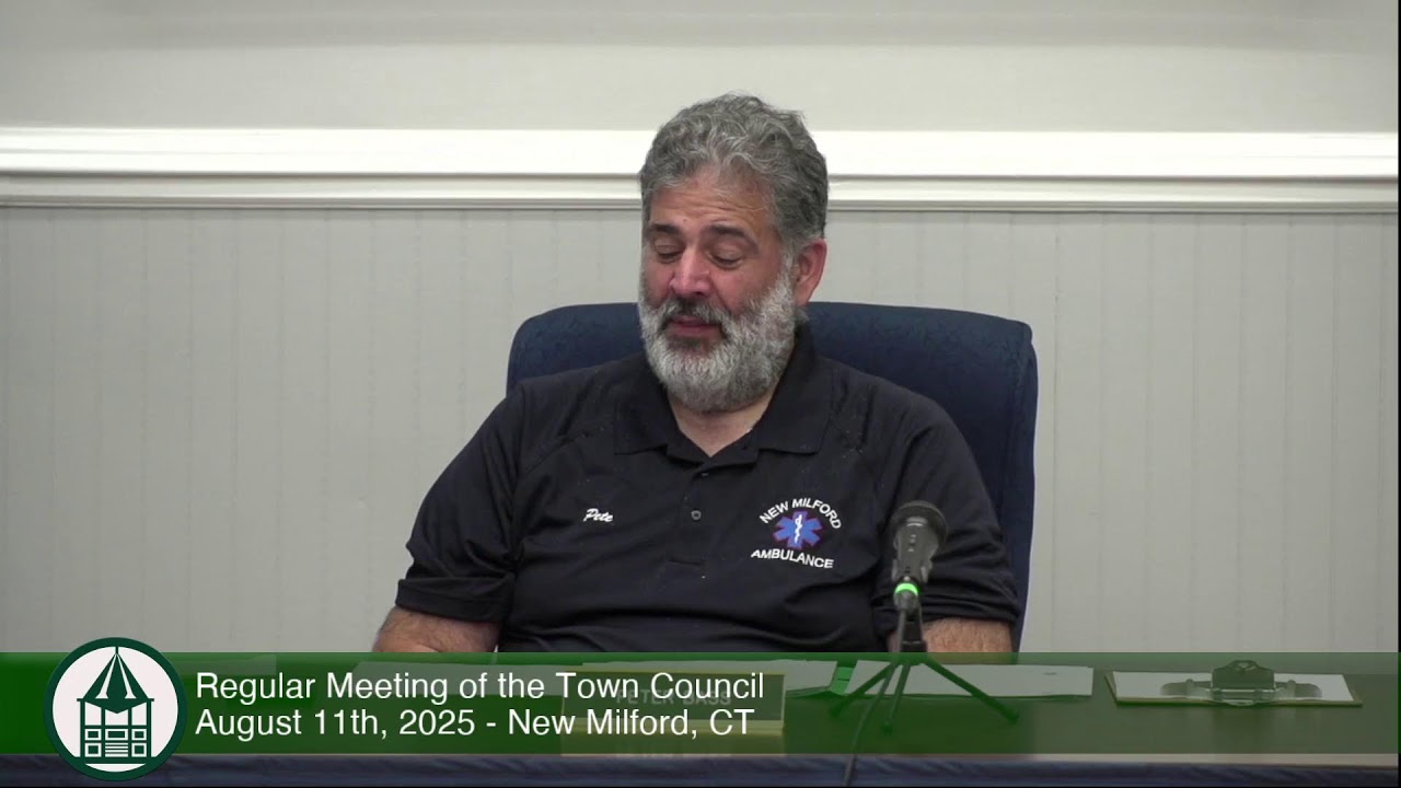 Regular Meeting of the Town Council | August 11th, 2025