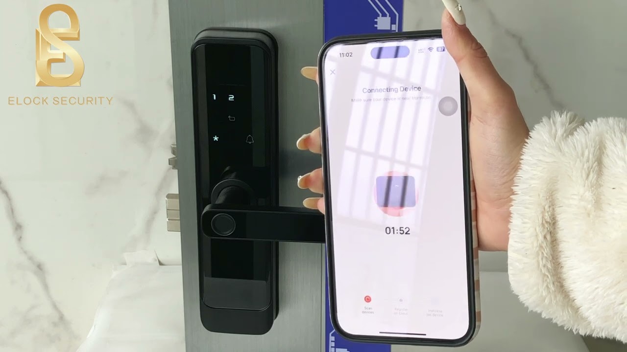 How to Connect and Use Your Smart Lock with Tuya App on Your Phone