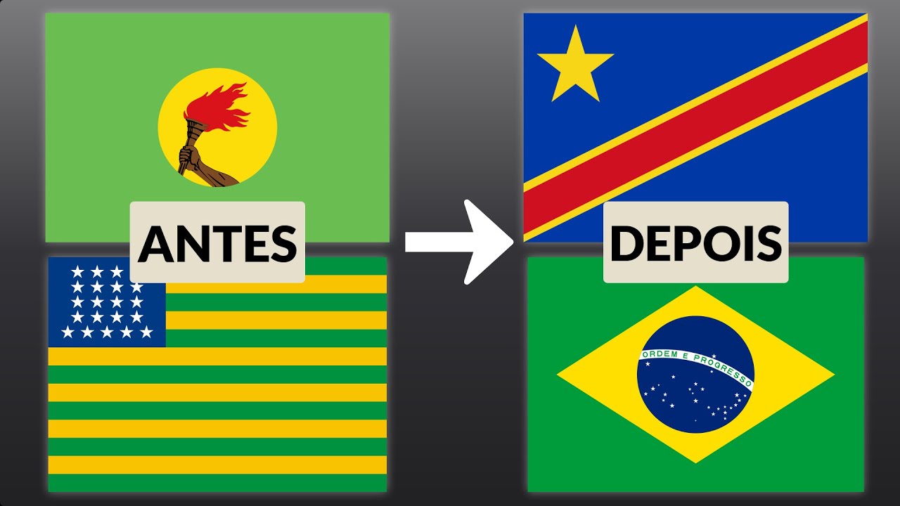 10 PAÍSES QUE MUDARAM DE BANDEIRA