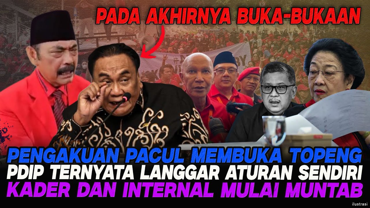 KARMA MEGAWATI DIMULAI..!? BAMBANG PACUL & FX RUDY BUKA-BUKAAN👉PDIP JILAT LUDAH SENDIRI!?