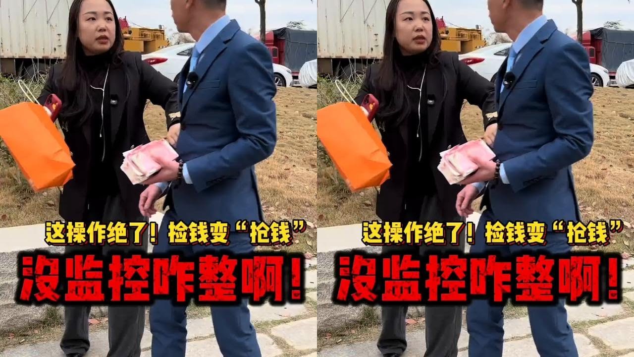 奇怪了！袋子里的钱去哪了呢？你们看到了吗？#正能量 #正能量短剧 #喜欢的点个赞 #真实还原 #强烈推荐