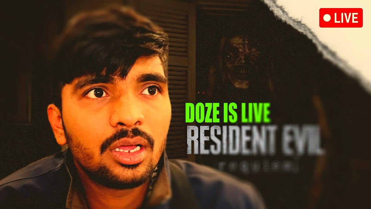 भारतामध्ये पहिल्यांदाच 🇮🇳 | DOZE  PLAYS Resident Evil 9 DELUX EDITION PS5 GAMEPLAY LIVE  | SAT NIGHT