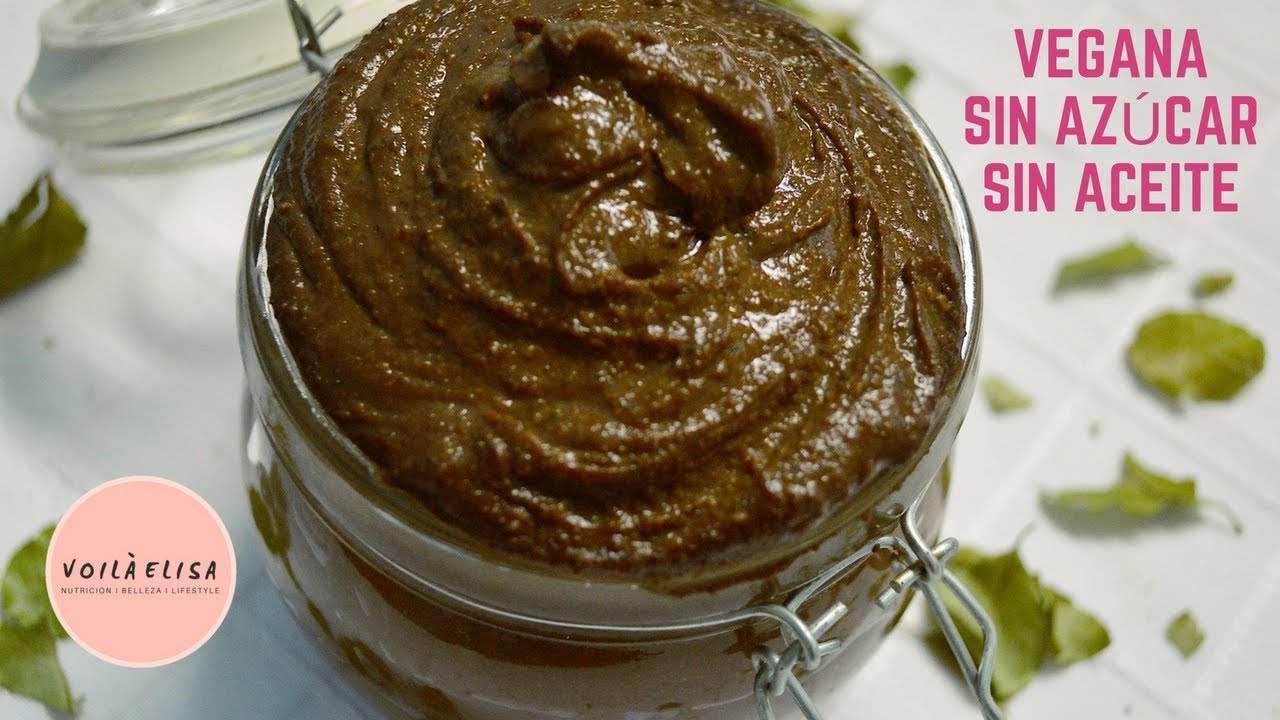 Nutella saludable Sin azúcar ni aceite 4 INGREDIENTES!!