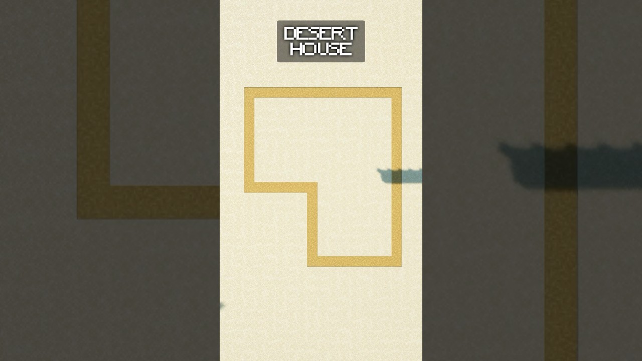 Minecraft Desert House #minecraft #minecraftbuilding #minecraftbuilds #minecrafttutorial