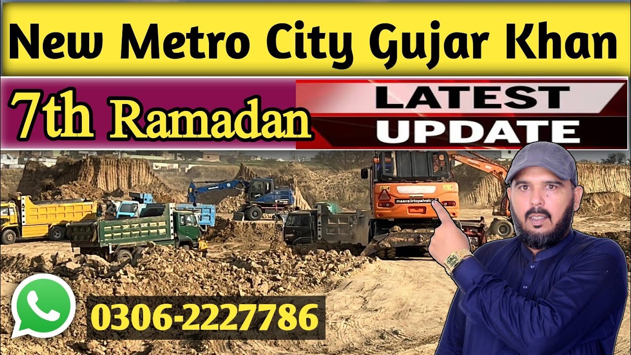 New Metro City Gujar Khan Latest Updates | development update | Realtor Ghalib.