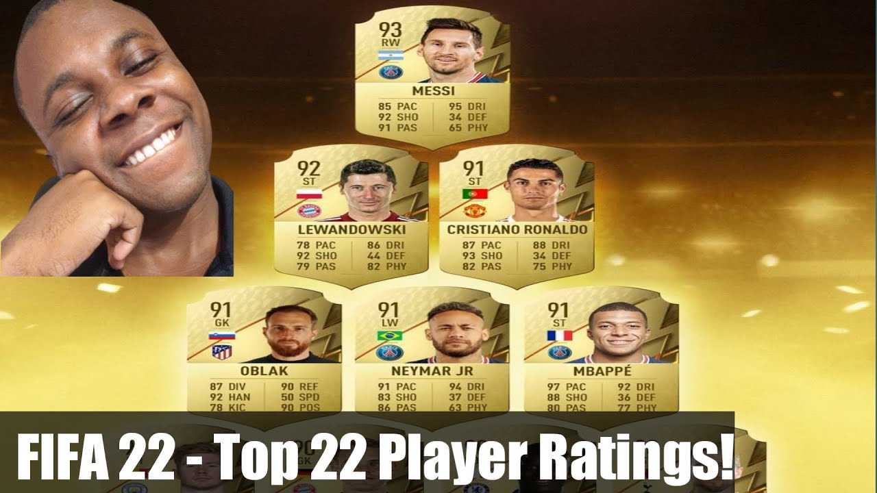 FIFA 22 - Top 22 Player Ratings Reveal