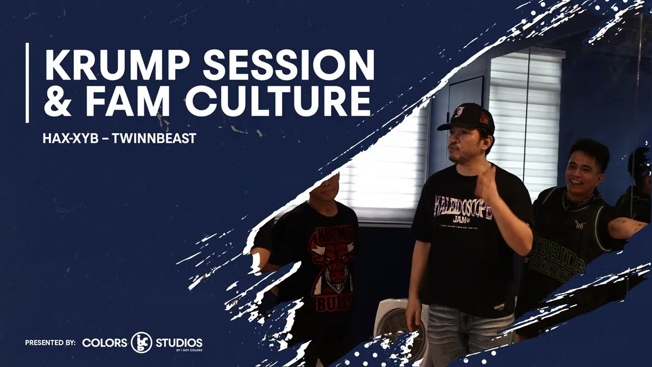 Krump Session & Fam Culture | Pat Mabanta a.k.a Hax-Xyb - Twinn Beast | #ColorsArchives2025