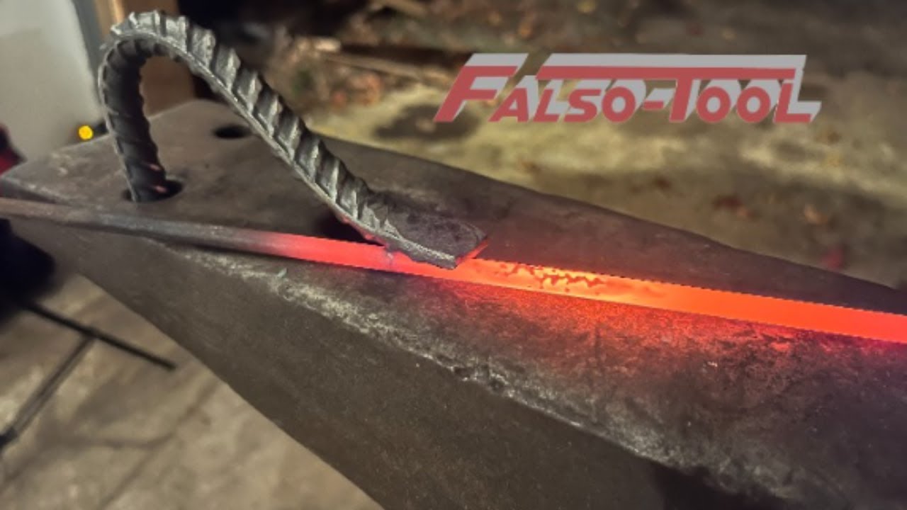 Blacksmith Holdfast From Trash Rebar